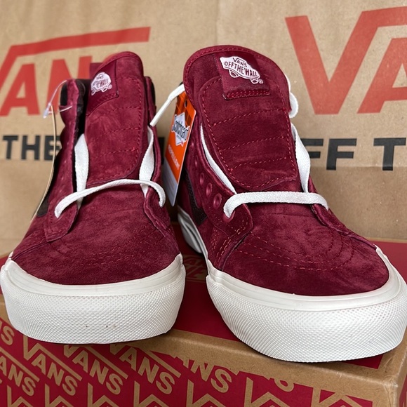 Vans Sk8-Hi MTE Blng Red/Chocolatetrt sneakers WMNS - Picture 15 of 16